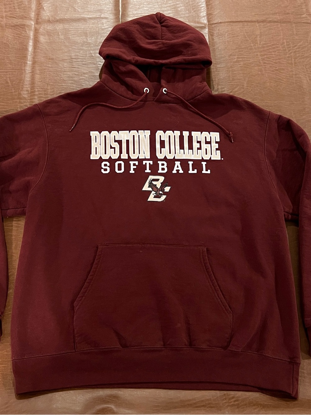 Champion Boston College Softball Hoodie Sweatshirt - XL